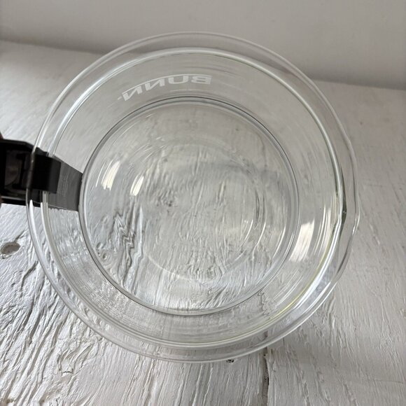 Bunn Coffee Maker 10 Cup Black Carafe Replacement Decanter Pot Glass With Lid - Picture 6 of 10